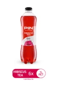 Pin Hibiskus Çayı - Şekersiz & Kalorisiz 1 Litre X 6 Adet - 1