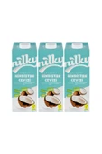 NİLKY Hindistan Cevizi Sütü Glütensiz Bitkisel Bazlı Laktosuz Vegan 3x1 Lt - 1