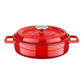 Lava Döküm Çok Amaçlı Yayvan Tencere Döküm Demir Yekpare Kulplu Edition Serisi Çap(Ø)24cm. thumbnail 1