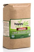 Happy Life Organik Tam Buğday Unu 1000 gr K1 - 1