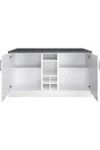 Tdesigno Helios Mutfak Alt Modül 2 Kapaklı -150 Cm Beyaz-tezgah Dahil - 3