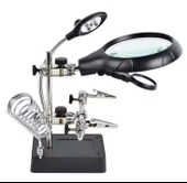 WellHise WH-800 Masa Üstü Ledli Büyüteç - Lehimleme ve Elektronik Çalışmalar İçin Yardımcı - 2