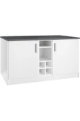 Tdesigno Helios Mutfak Alt Modül 2 Kapaklı -150 Cm Beyaz-tezgah Dahil - 2