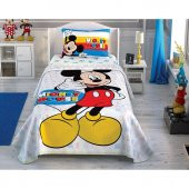 Taç Disney Mickey Call Me Tek Kişilik Pike Takımı - 1