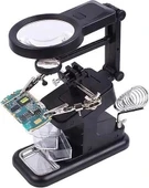 WellHise WH-803 Masa Üstü Lehim Yardımcı Standı ve Büyüteçli Lamba - 1