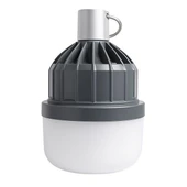 Ledx LN-616 80 Watt TYPE-C Şarjlı Taşınabilir Asma Kancalı Kamp Çadır Lambası 6500K 1200Mah 3 Modlu ABS Malzeme - 1