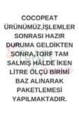 Cocopeat (KATKISIZ VE ELENMİŞ) Hindistan Cevizi Kabuğu Torfu (3 LİTRE) - 3