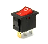Mini Işıklı Anahtar On Off 3 Fişli - 1