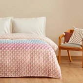 Karaca Home Dace %100 Pamuk Çift Kişilik Tek Pike Multicolor PP thumbnail 2