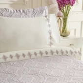 Karaca Home Glory Çift Kişilik %100 Pamuk 7 Parça Düet Set Pembe - 4