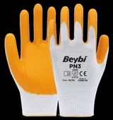 Beybi Pn 3 Polyester Örme Nitril İş Eldiveni - 1