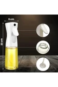 Online Kapında 2 ADET Cam Sprey Şişe Yağdanlık Airfryer Püskürtmeli Yağlık Fısfıs Püskürtücü thumbnail 5