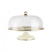 Karaca Viyan Emaye Kek Fanusu 31 cm thumbnail 3