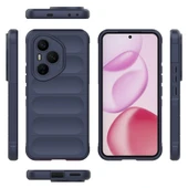 Honor 400 Pro Kılıf Esnek TPU Oyuklu Arka Yüzey Tasarımlı Zore Etnik Silikon Kapak - 2