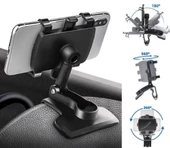 DİYARI FIRSAT Araba Gösterge Üstüne Takılan 360 Oynar Başlıklı Telefon Tutucu - 6