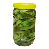 Ev Yapımı Kornişon Salatalık Turşusu Jüliyen Kesim 850 gr. - 5