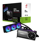ASUS  ROG-ASTRAL-LC-RTX5090-O32G-GAMING NVIDIA GEFORCE RTX 5090 32GB GDDR7 512bit  OC 2xHDMI 3xDP RGB DLSS4 EKRAN KARTI - 1