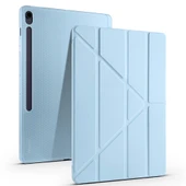 Galaxy Tab S10 FE Plus Kılıf Zore Tri Folding Kalem Bölmeli Standlı Kılıf - 2