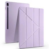 Galaxy Tab S10 FE Plus Kılıf Zore Tri Folding Kalem Bölmeli Standlı Kılıf - 3