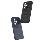 Honor 400 Pro Kılıf Esnek TPU Oyuklu Arka Yüzey Tasarımlı Zore Etnik Silikon Kapak - 3