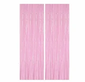 Pembe Masa Eteği, 2 Adet Pembe Arka Fon thumbnail 2