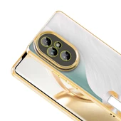 Honor 200 Kılıf Kamera Korumalı Logo Gösteren Zore Omega Kapak - 10