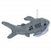 Müzikli Peluş Köpek Balığı Baby Sharky 30 Cm. - Gri - 1