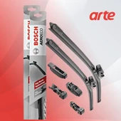 Rover 25 45 2000-2005 Uyumlu Ön Ve Arka Silecek Takımı | Aeroeco Serisi| 3'lü Set | thumbnail 2