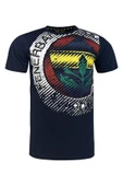 Fenerbahçe Orijinal Lisanslı Tribün 6 Renk Logolu Spor T-Shirt thumbnail 5