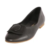 MAMMAMİA D25YA-7225 DÜZ TABAN KADIN DERİ BABET thumbnail 1