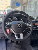 DİKİŞLİ DİREKSİYON KILIFI NUBUK DERİ NOKTALI DERİ GRİ YÜZÜK GRİ DİKİŞ RENO SYMBOL 2017 KASA thumbnail 1