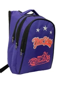 Ortaokul Lise Öğrenci Sırt Çantası Mor thumbnail 1