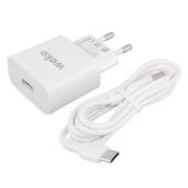 Weko WK-21435 M7 2.1 Amper Telefon Şarj Adaptörü + Type-C Kablo - 4
