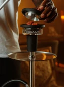 Quasar RAAS 2 Nargile Lülesi Isı Dayanıklı Cam ve Silikon Taban Orijinal Ürün - 1