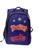 Ortaokul Lise Öğrenci Sırt Çantası Mor thumbnail 3