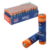 Mag Batteries MG-26172 Karbon Çinko AAA 60'Lı Paket İnce Kalem Kumanda Pili (AAA,R03 UM-3) - 1