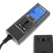 Powermaster PM-26400 Volt Amper Watt HZ Güç Ölçer Dijital Ekranlı (Powermeter) - 4