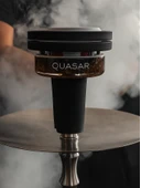 Quasar RAAS 2 Nargile Lülesi Isı Dayanıklı Cam ve Silikon Taban Orijinal Ürün - 2