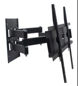 Powermaster PWR-H48 22''-55'' Çift Kollu Kilitli Hareketli Duvar Askı Aparatı - 2