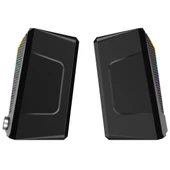 Lenovo Lecoo DS104 Kablolu Usb + 3.5Mm Jack 6W 80Db Rgb Işıklı 1+1 Gaming Speaker - Hoparlör - 3