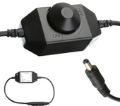 Powermaster DC12V-DC24V 2A Tek Renkli Işık Şiddeti Kontrolü Şerit Led Dimmer PM-4612 - 1