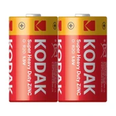 Kodak Super Heavy Duty D Boy (R20) Pil 2'Li Paket - 1