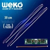 39,5'' Inch Universal E-LED 7020 Led 390MM 360-450MA 48-51V Çift Led-Sürücü-Kablo Takımı - 1
