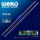 43'' Inch 51 Ledli 47 Cm Universal Tv E-Led Takımı - 1