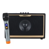 Shile SD-1 El Mikrofonlu Kumandalı USB/SD/BT Portatif Hoparlör - 1