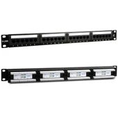 S-Link SL-F624 24 Lü FTP Cat6 Patch Panel - 1