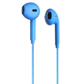 Lenovo Lecoo EH104BL 3.5 Mm Jacklı Kablolu Kulak İçi Mikrofonlu Kulaklık Mavi - 3