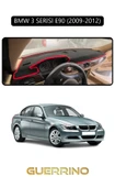 Guerrino  BMW 3 SERİSİ E90 2009-2012TORPİDO KORUMA HALISI SİYAH KENAR thumbnail 1