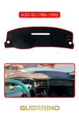 Guerrino  AUDI 80 (1986-1996)TORPİDO KORUMA HALISI KIRMIZI KENAR thumbnail 1