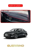 Guerrino  AUDİ A3 (2020+)TORPİDO KORUMA HALISI KIRMIZI KENAR thumbnail 1